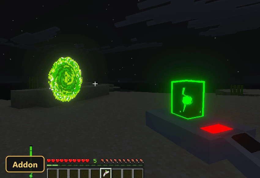 Portal Gun [Add-On] (26+) – MCPE/Bedrock Addon — screenshot 1