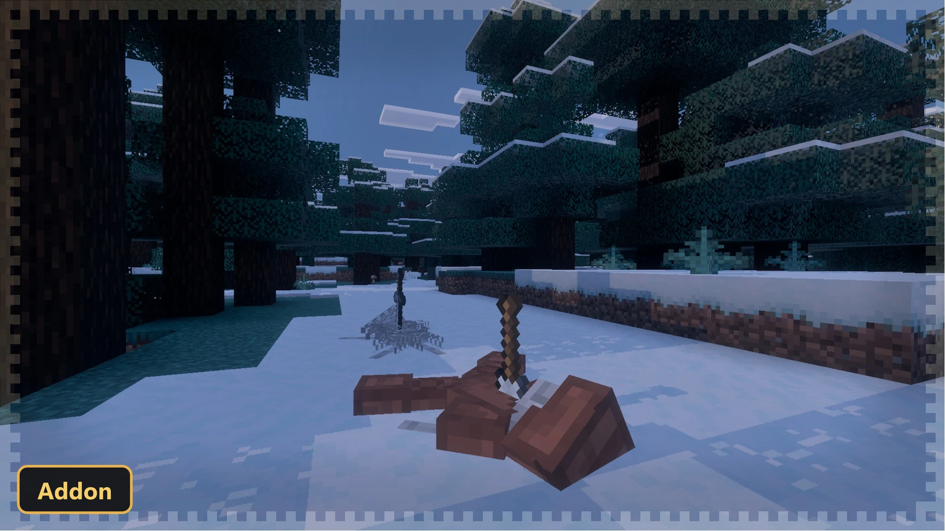 nether cave, red biome, glowing fungi, skeleton, dropped sword