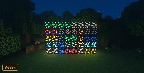 Seraphic Glowing Ores (26+, 1.21) – MCPE/Bedrock Addon