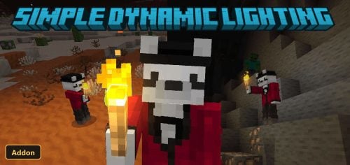 Player character holding a torch in a desert cave entrance at dusk