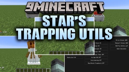 Star's Trapping Utils Mod (26.2, 1.21.11) - Track Stacked Minecarts