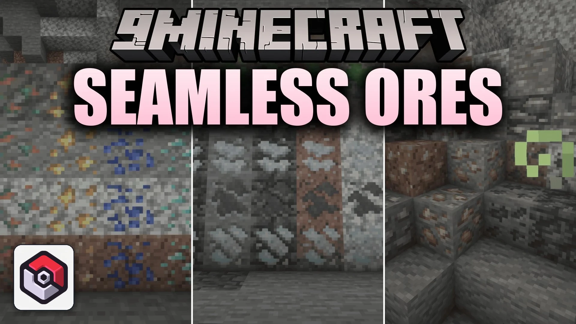 Seamless Ores Mod (26.3, 1.20.1) – Ore Veins That Match Every Underground Stone