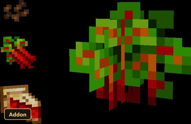 cranberry items and a cranberry bush