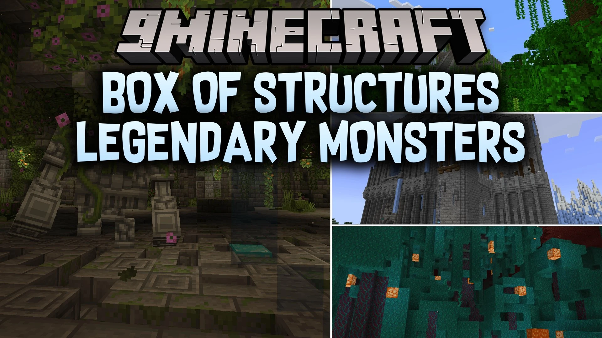 Box of Structures Legendary Monsters Mod (1.21.1, 1.20.1)
