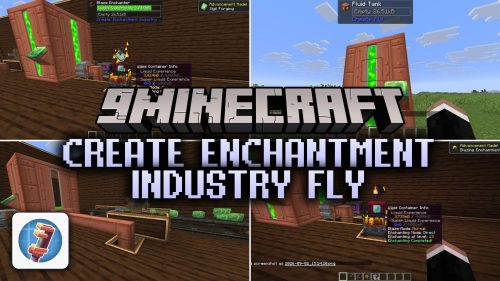 Create Enchantment Industry Fly Mod (26.2) - Automate Gear Enchanting