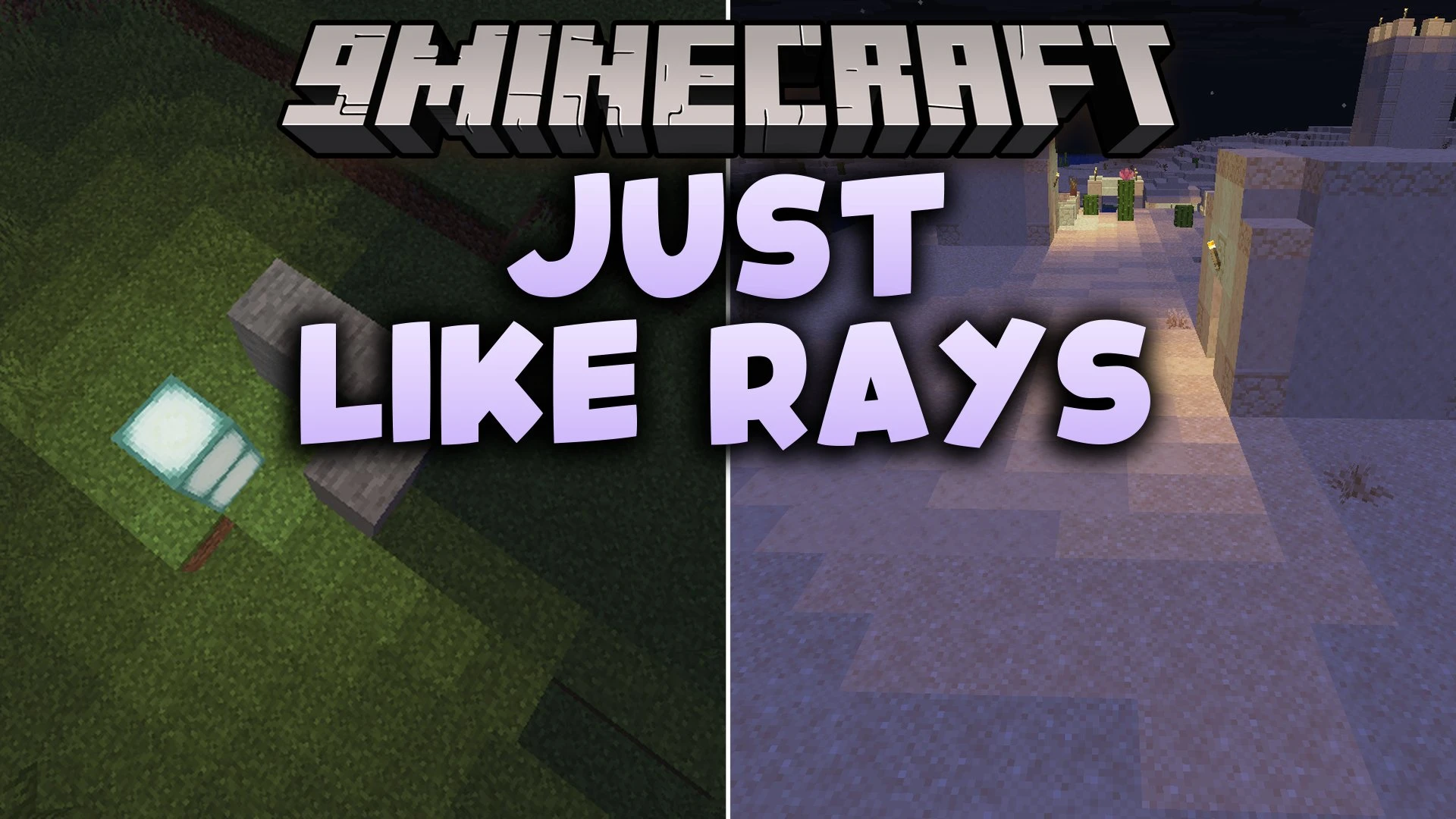 Just Like Rays Mod (26.3, 1.20.1) – Cast True Shadows and Round Light