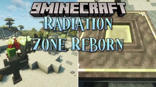 Radiation Zone Reborn Mod (1.21.1, 1.20.1) - Survive a Radioactive Wasteland