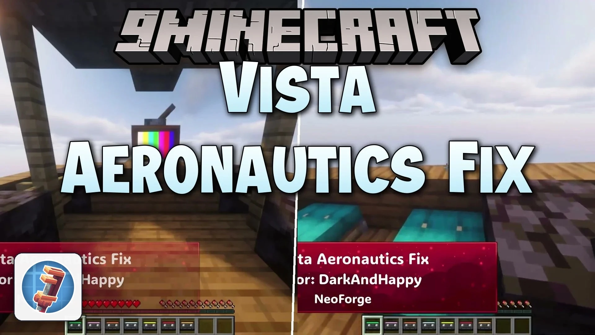 Vista Aeronautics Fix Mod (1.21.1) – Watch Clear Video Screens