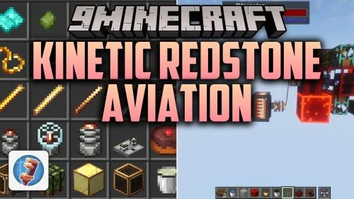 Kinetic Redstone Aviation Mod (26.2) - Power Create Machinery with Electric
