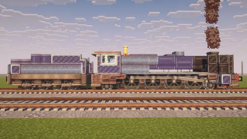 Royal Blue 4 8 2 Steam Locomotive Schematic Thumbnail