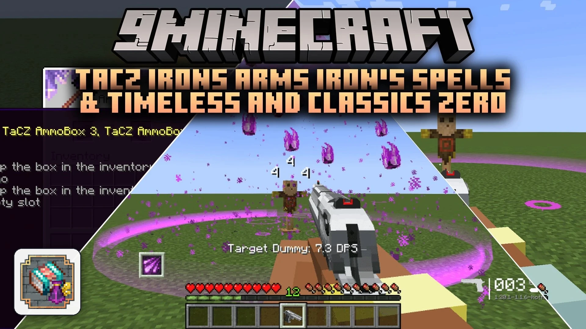 TaCZ Irons Arms Iron's Spells & Timeless and Classics Zero Mod (1.20.1)