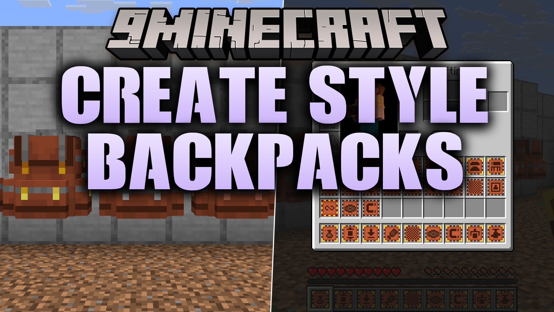 Create Style Sophisticated Backpacks 9minecraft Resource Pack