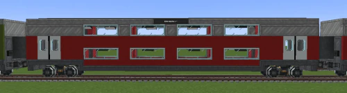 Doppelstockwagen V3 Schematic (1.21.x) – Modern Double-Decker Train Carriage