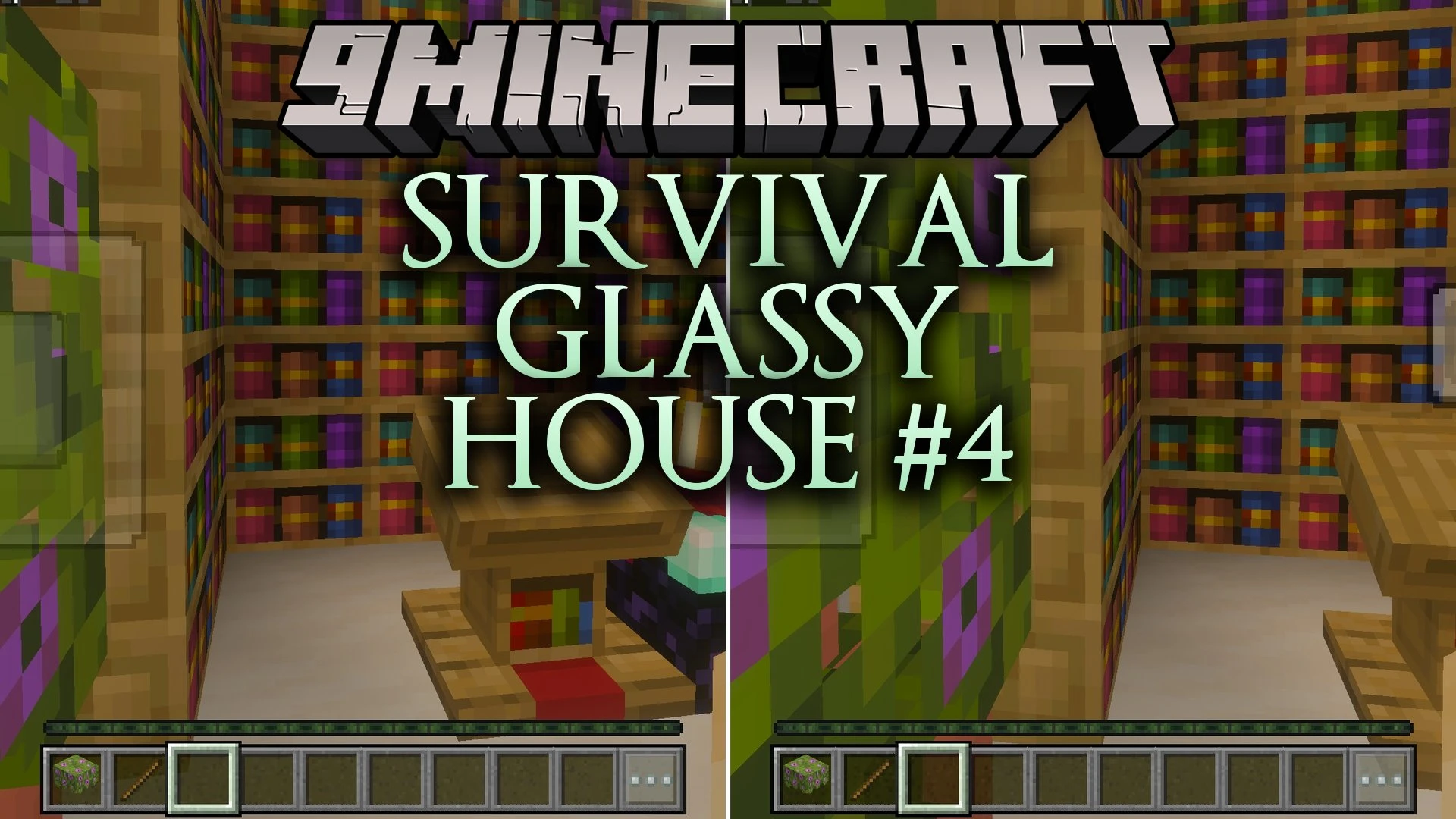Survival Glassy House #4 Map (26.x, 1.21) – Survive the Desert in a Sleek Glass