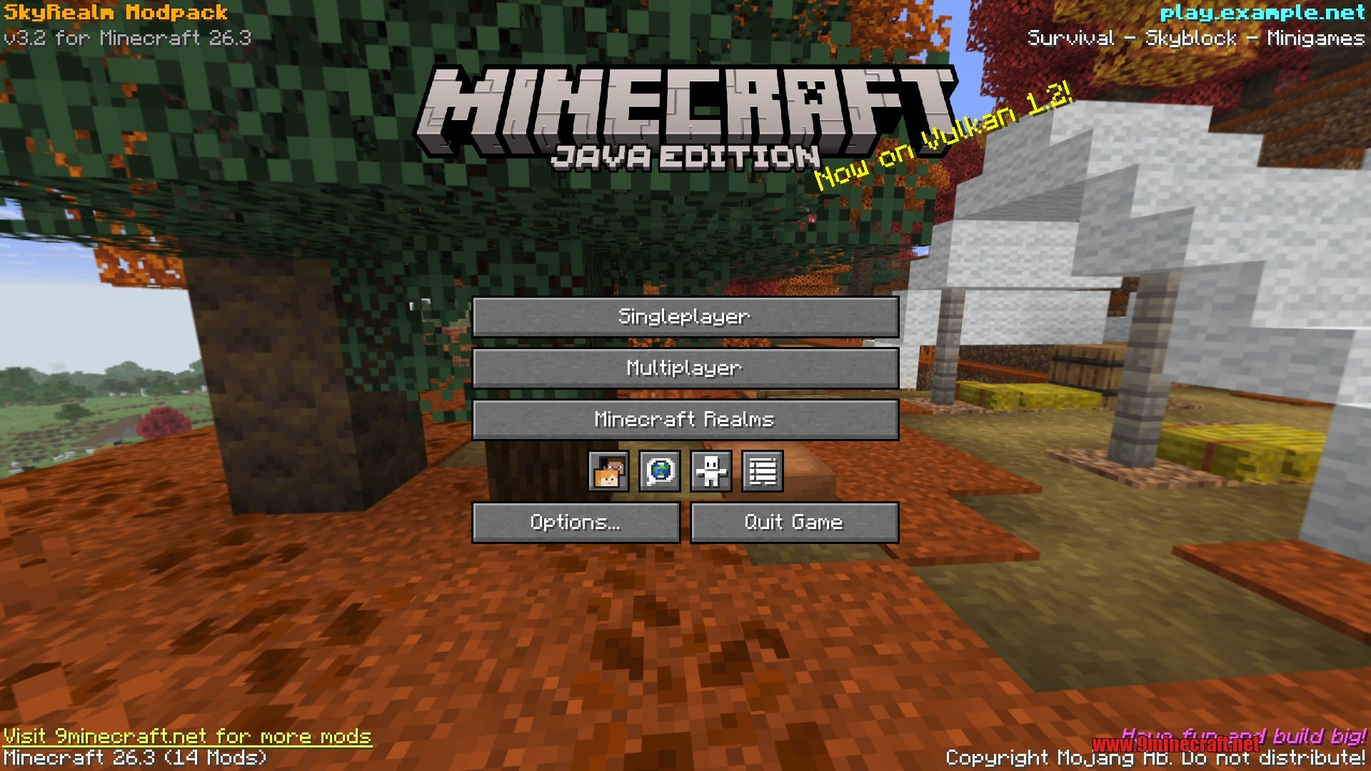 Custom Title Screen 9minecraft Mod Screenshot 3