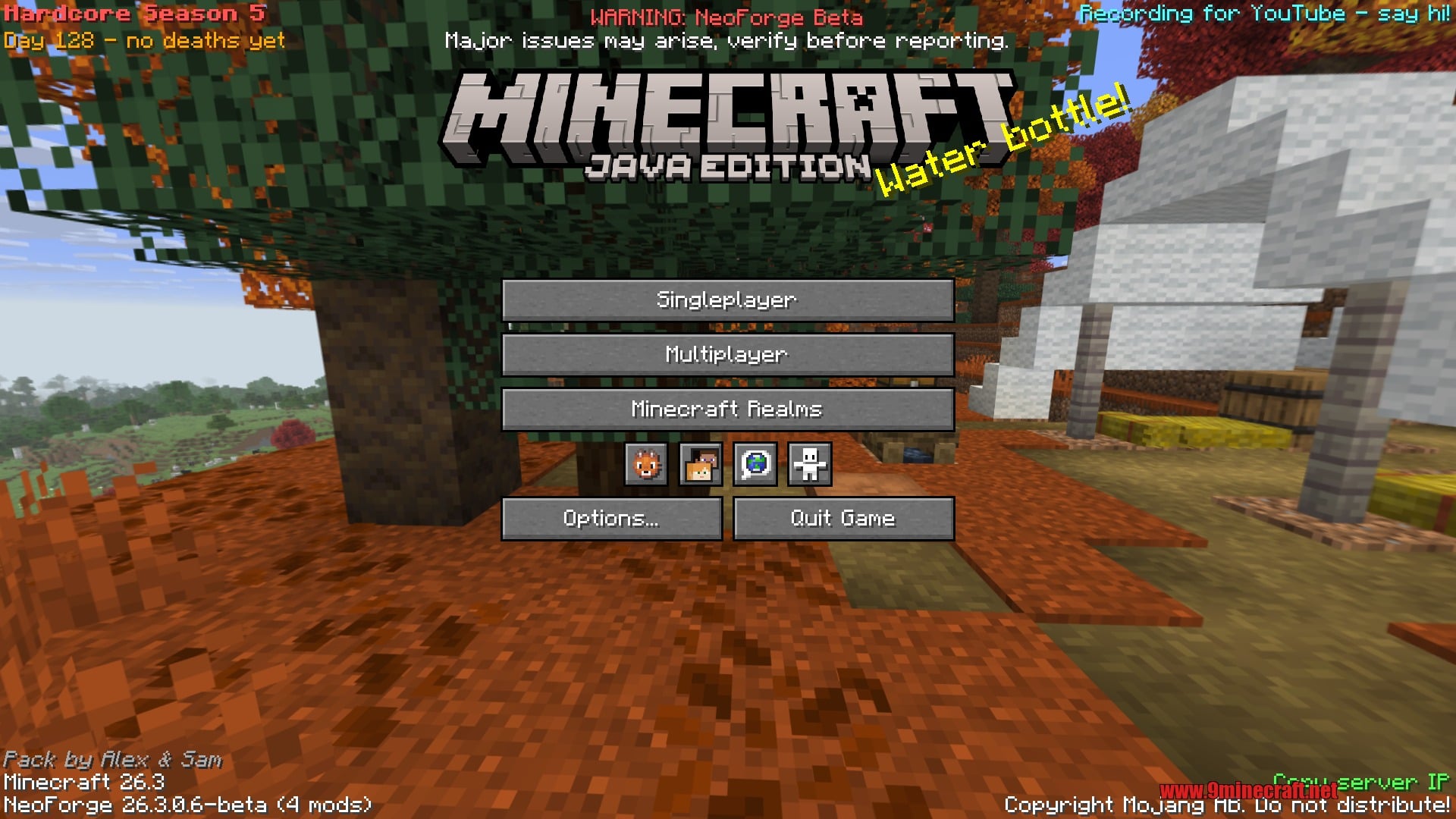 Custom Title Screen 9minecraft Mod Screenshot 7