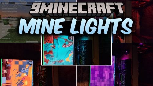 Mine Lights Mod (26.3, 1.20.1) - Sync Real Desk Lights and Keyboards