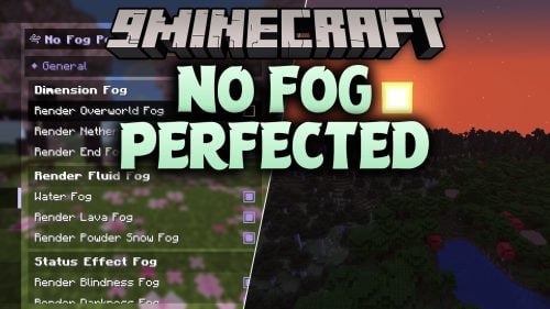 No Fog Perfected Mod (26.3, 1.21.11) - Clear Horizon Views Across Every