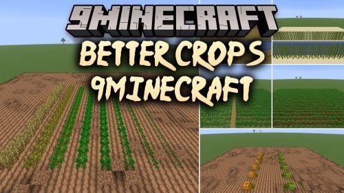 Better Crops 9minecraft Resource Pack (26.3) – Lush Bushy Farmlands in Vanilla Style