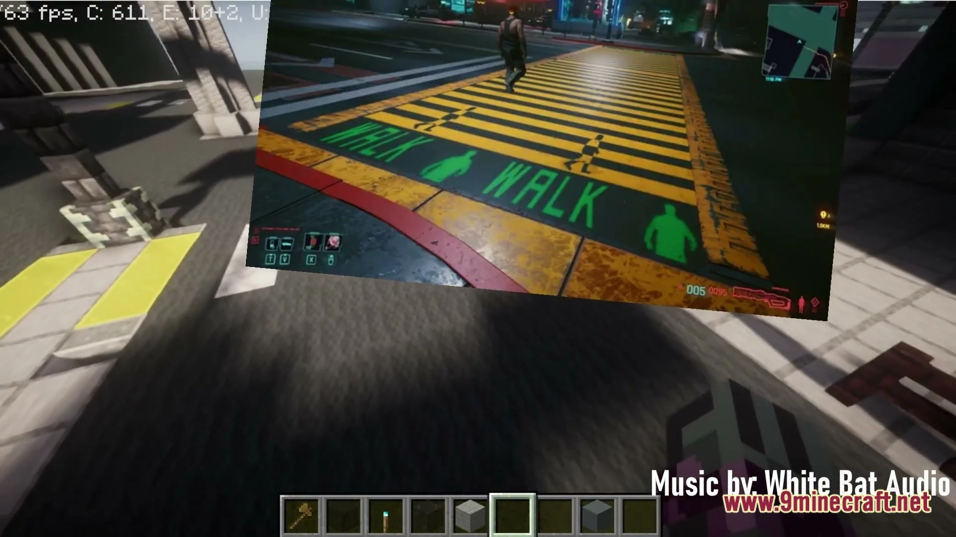 Cyberpunk City Modded Map (26.2, 1.20.1) – Survive a Ruthless Neon Metropolis — screenshot 5