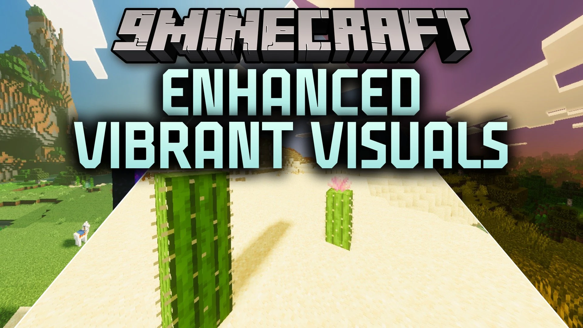 Enhanced Vibrant Visuals Shader (26.x, 1.21) – Volumetric Fog and PBR Textures