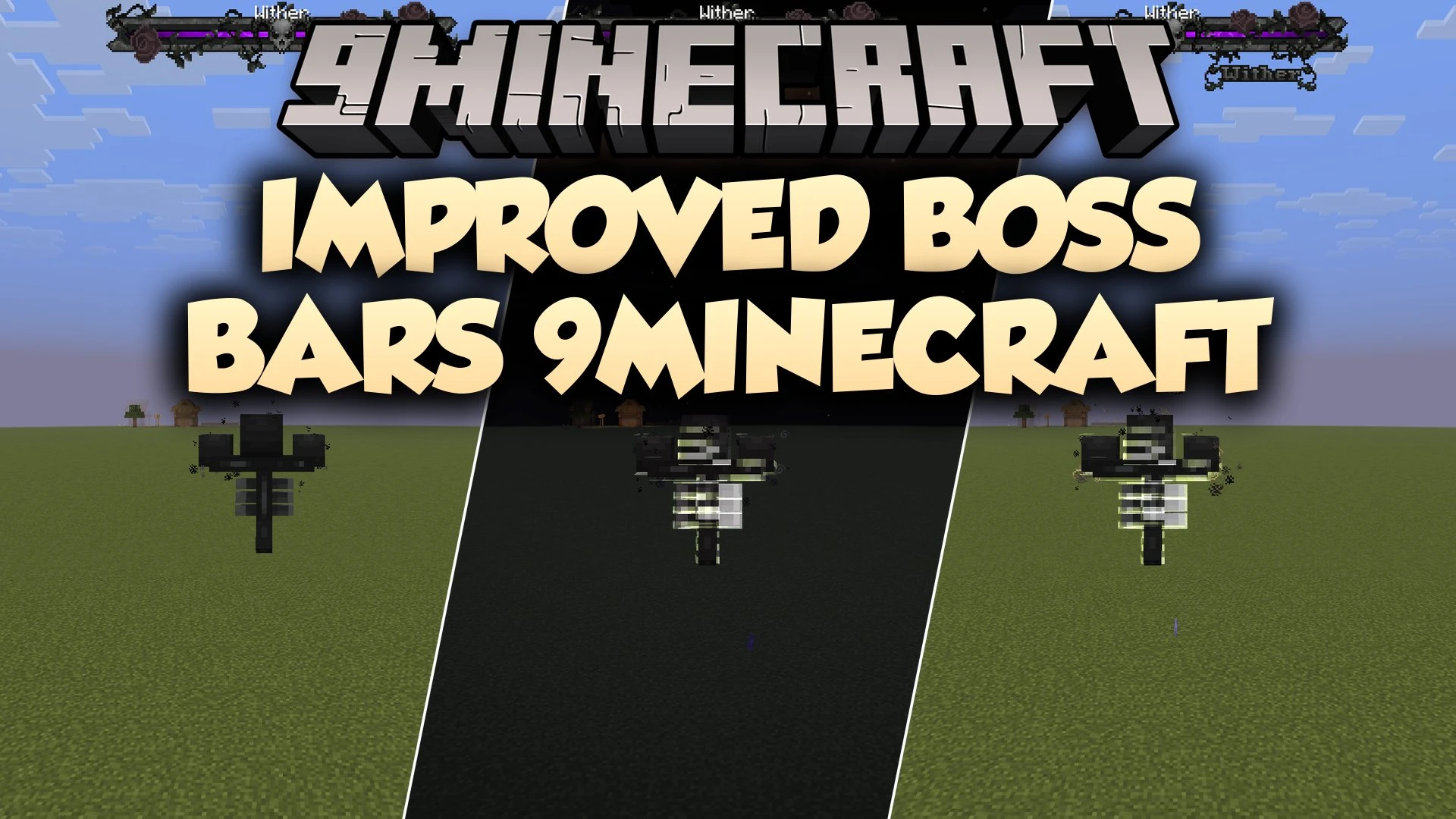 Improved Boss Bars 9minecraft Mod (26.3) – Unique Health Bars for Every Boss Fight