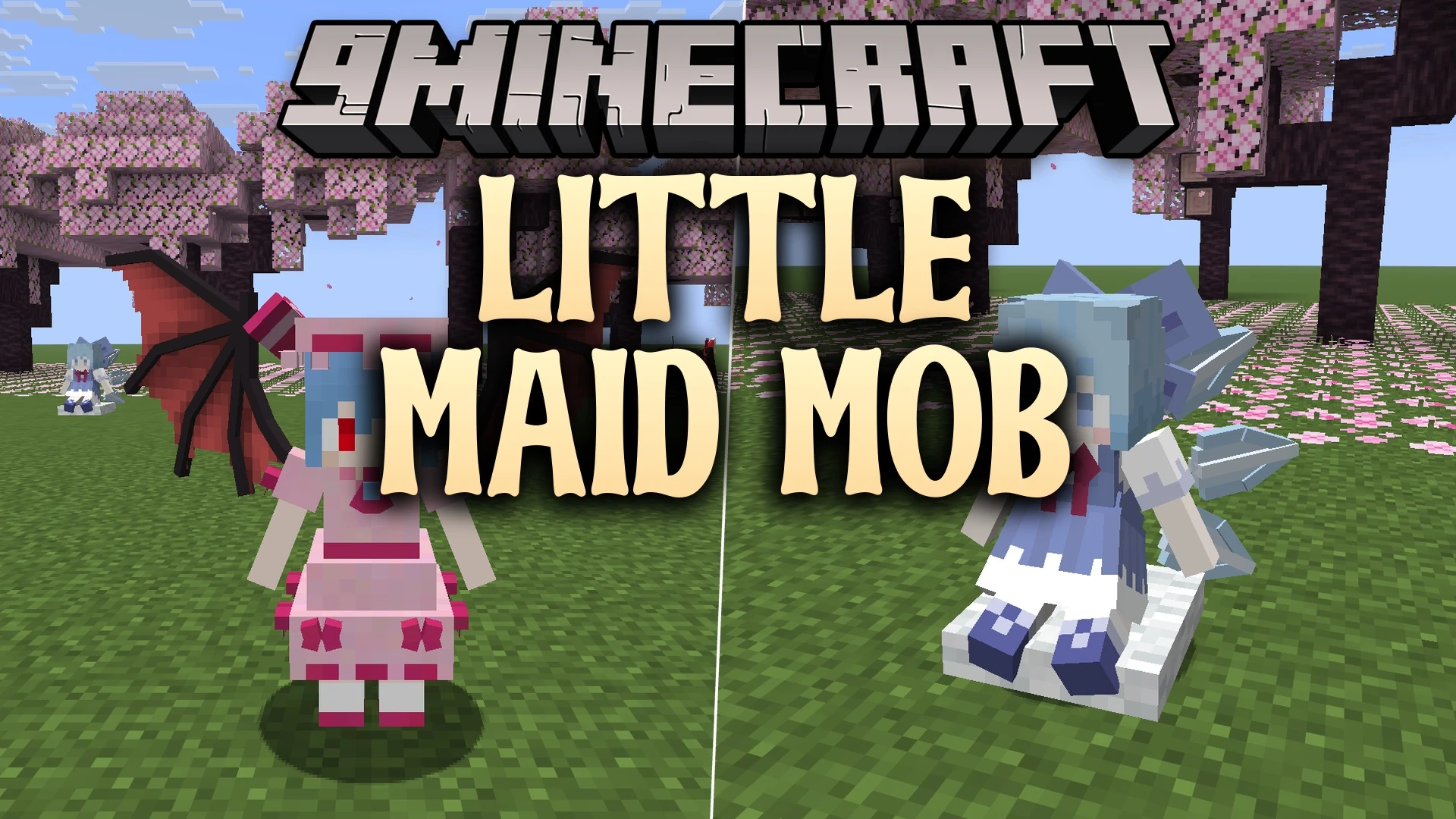 Little Maid Mob 9minecraft Mod (26.3) – Recruit Cute Anime Helpers