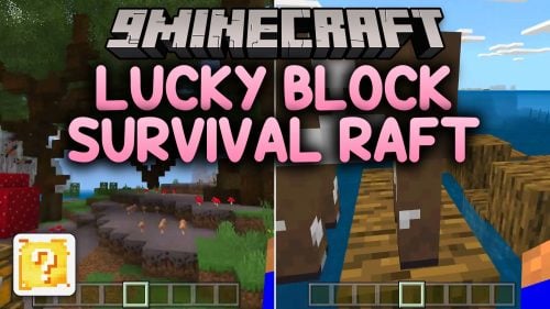 Lucky Block Survival Raft Map (26.x) – Survive Chaos on a Fragile Ocean Raft