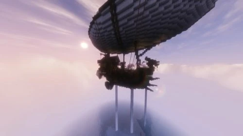 Valera Trading Ship Schematic (1.21.x) – Massive Pirate Airship Built for Create Mod