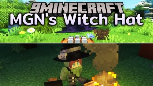 MGN’s Witch Hat Mod (1.21.1) – Design Custom Witch Hats for Your Magical Outfits