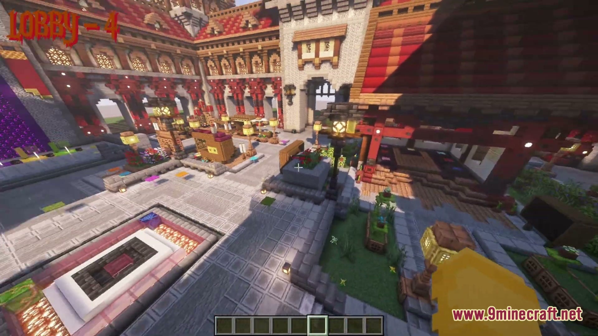 Server Spawn Lobby V2 Map (26.2, 1.20.1) – Gathering Hub for Multiplayer Worlds — screenshot 1
