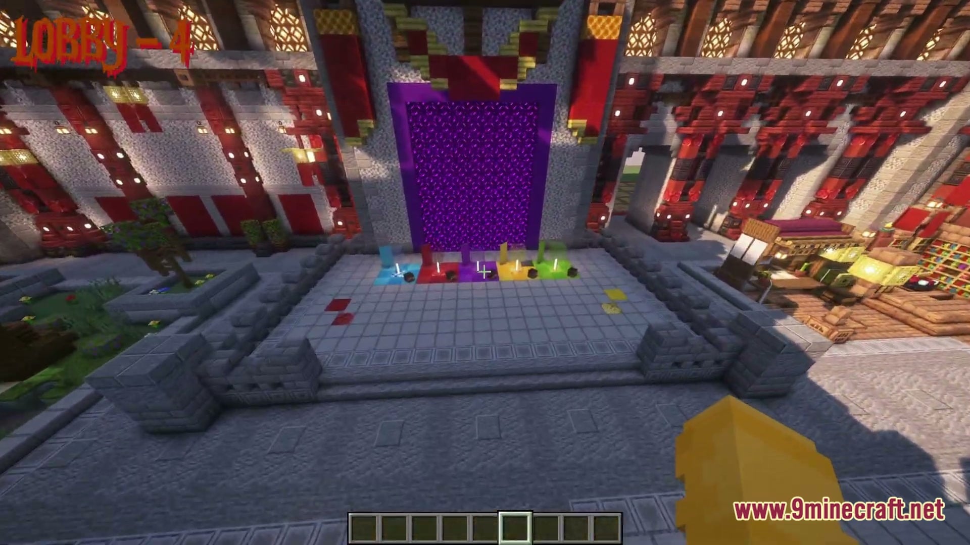 Server Spawn Lobby V2 Map (26.2, 1.20.1) – Gathering Hub for Multiplayer Worlds — screenshot 5