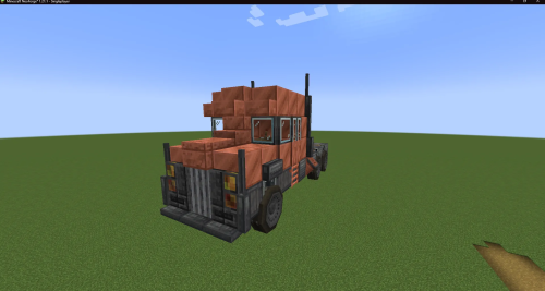 Copper Hauler Semi Truck Schematic Thumbnail