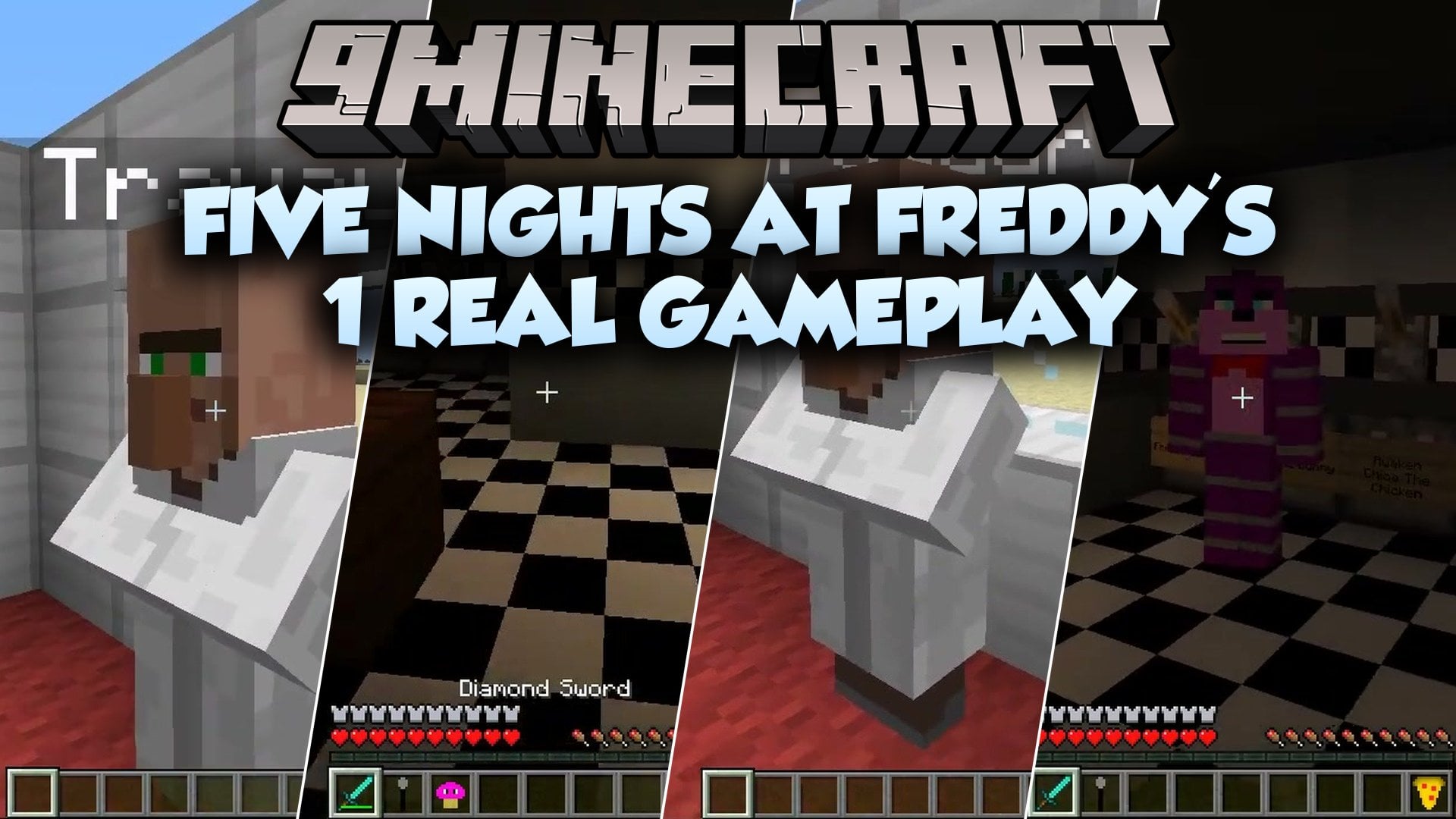 Five Nights at Freddy's 1 Real Gameplay Map