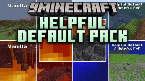 Helpful Default Pack Resource Pack (26.3, 1.21.1) – Pure Vanilla Style