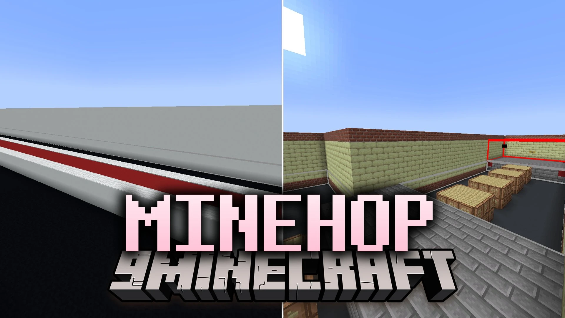 Minehop Mod (1.21.4, 1.20.1) – Master Fast Bunnyhopping and Source Style Air
