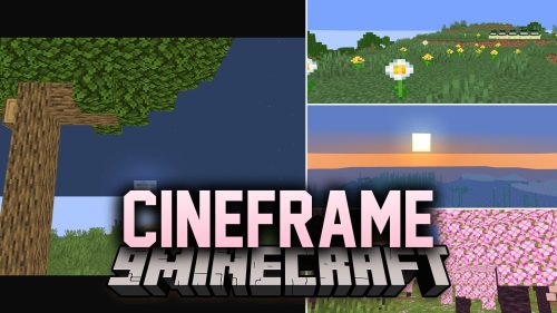 CineFrame Shaders (26.3, 1.20.1) – Cinematic Letterbox Bars for Recording