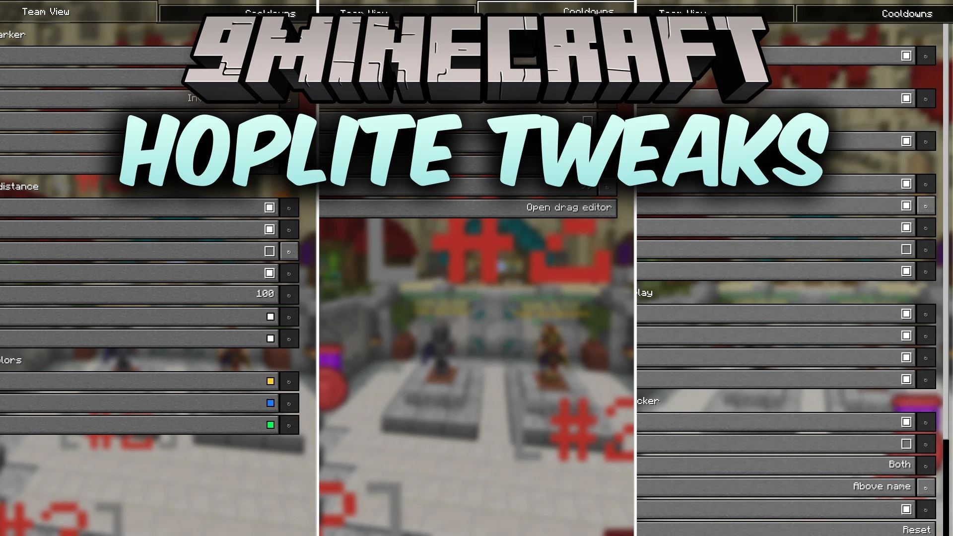 Hoplite Tweaks Mod (26.3, 1.21.11) – Spot Teammates and Track Item Cooldowns