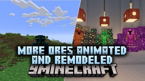 More Ores Animated and Remodeled Resource Pack (1.19.2)