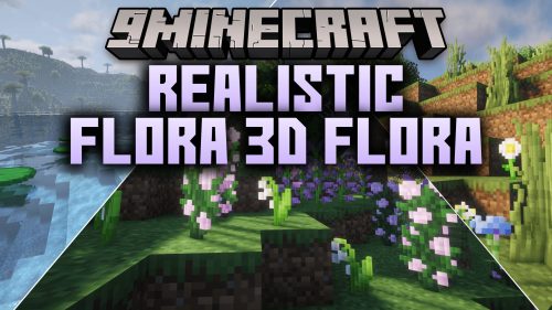 Realistic Flora 3D Flora Resource Pack (26.3, 1.20.1)