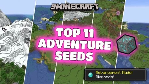 11 Jaw-Dropping Adventure & Landscape Seeds for Minecraft 26.3 - Java & Bedrock Edition Thumbnail