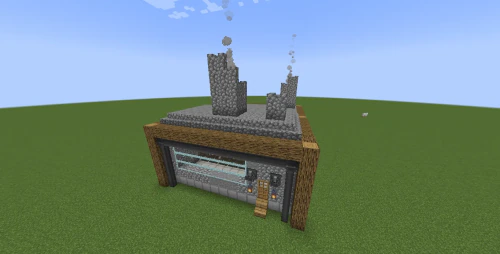 Cobbelstone Factory Schematic (1.21.x) – Automated Cobblestone Farming for Create Mod
