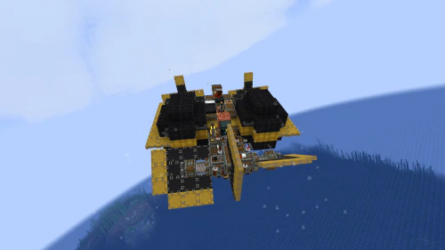 Super Small Plant Oil Plane No Levitite Schematic (1.21.x) – Compact Fuel Efficient Create Mod