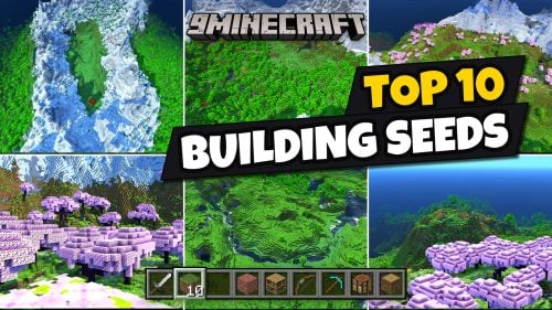 Top 10 Ultimate Building Canvas Seeds for Minecraft 26.2 - Java & Bedrock Edition Thumbnail