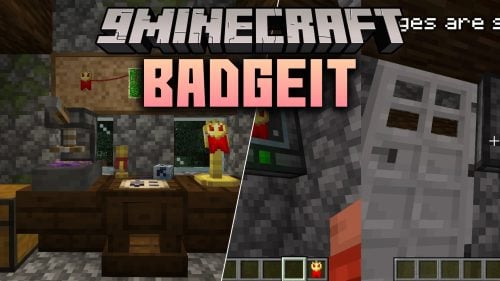 Badgeit Mod (1.21.1) – Design Custom Badges and Trade Collectible Pins