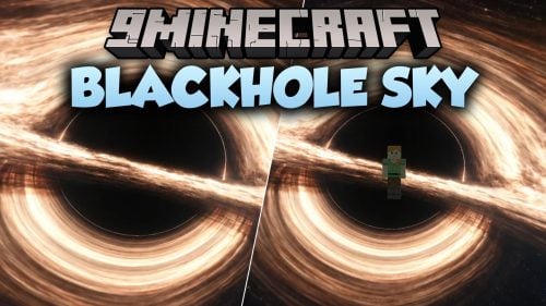 Blackhole Sky Resource Pack (26.3, 1.21.11) – Cinematic Glowing End Skies