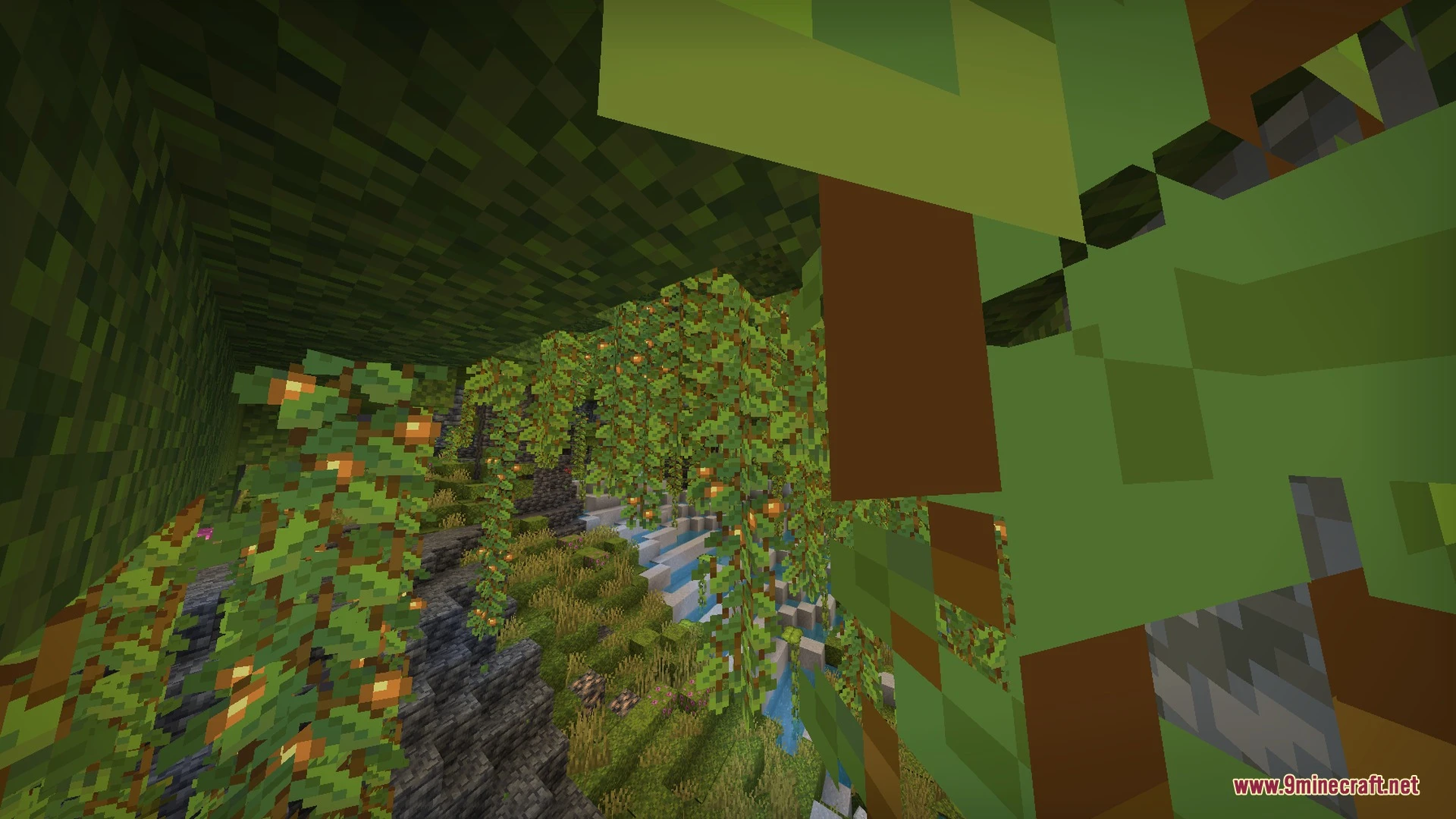 Foxay Shader (26.x) – Aurora Night Skies and Glowing Ores for Bedrock — screenshot 4