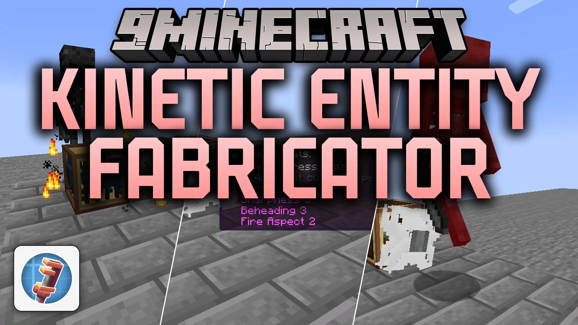 Kinetic Entity Fabricator Mod (1.21.1) – Automate Mob Spawning with Rotational