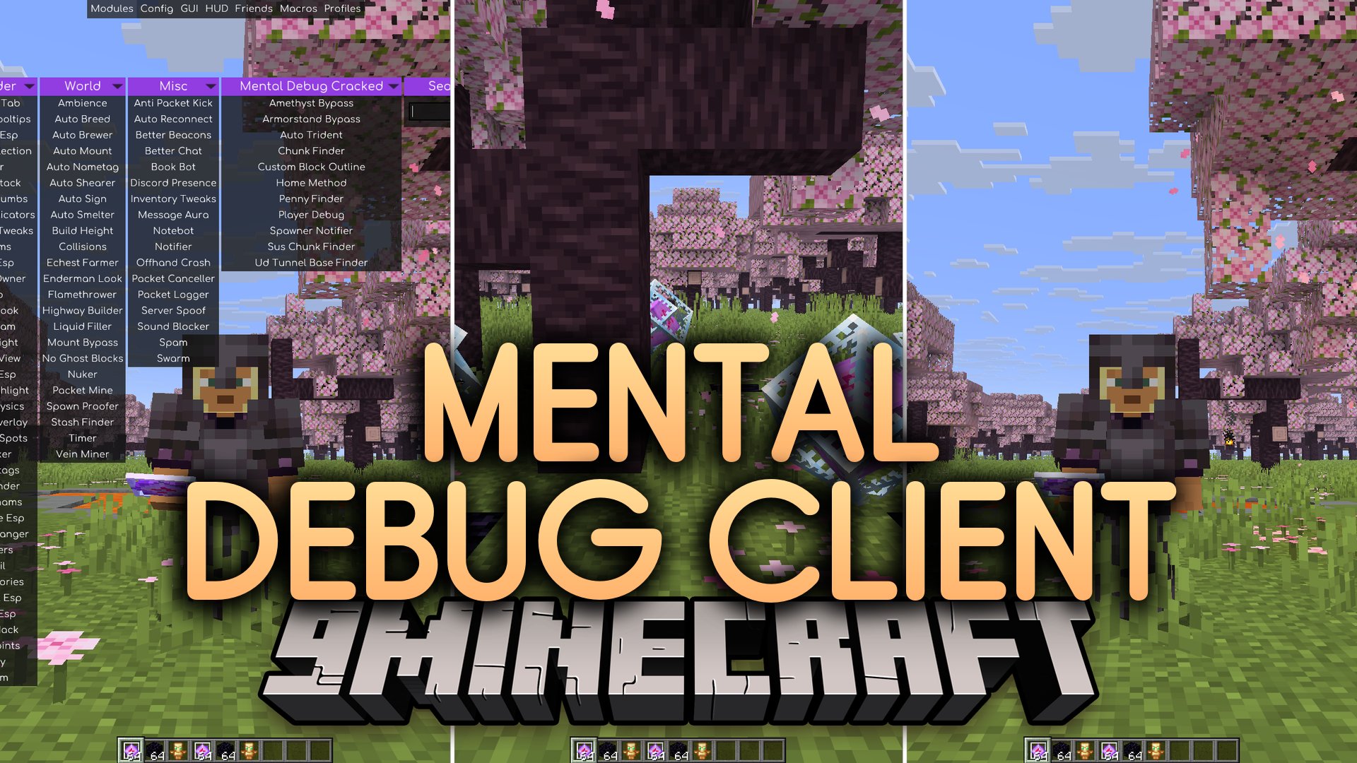 Mental Debug Client Mod (1.21.11) – Track Player Bases and Hidden Stashes