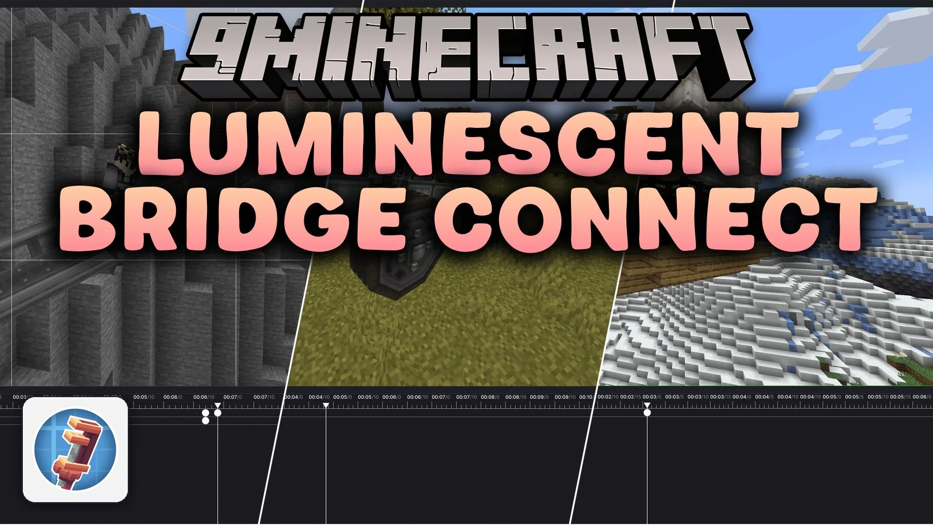 Luminescent Bridge Connect Mod (1.21.1) – Capture Moving Trains in Replays